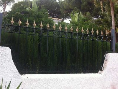 Verjas de hierro en Elviria, Marbella