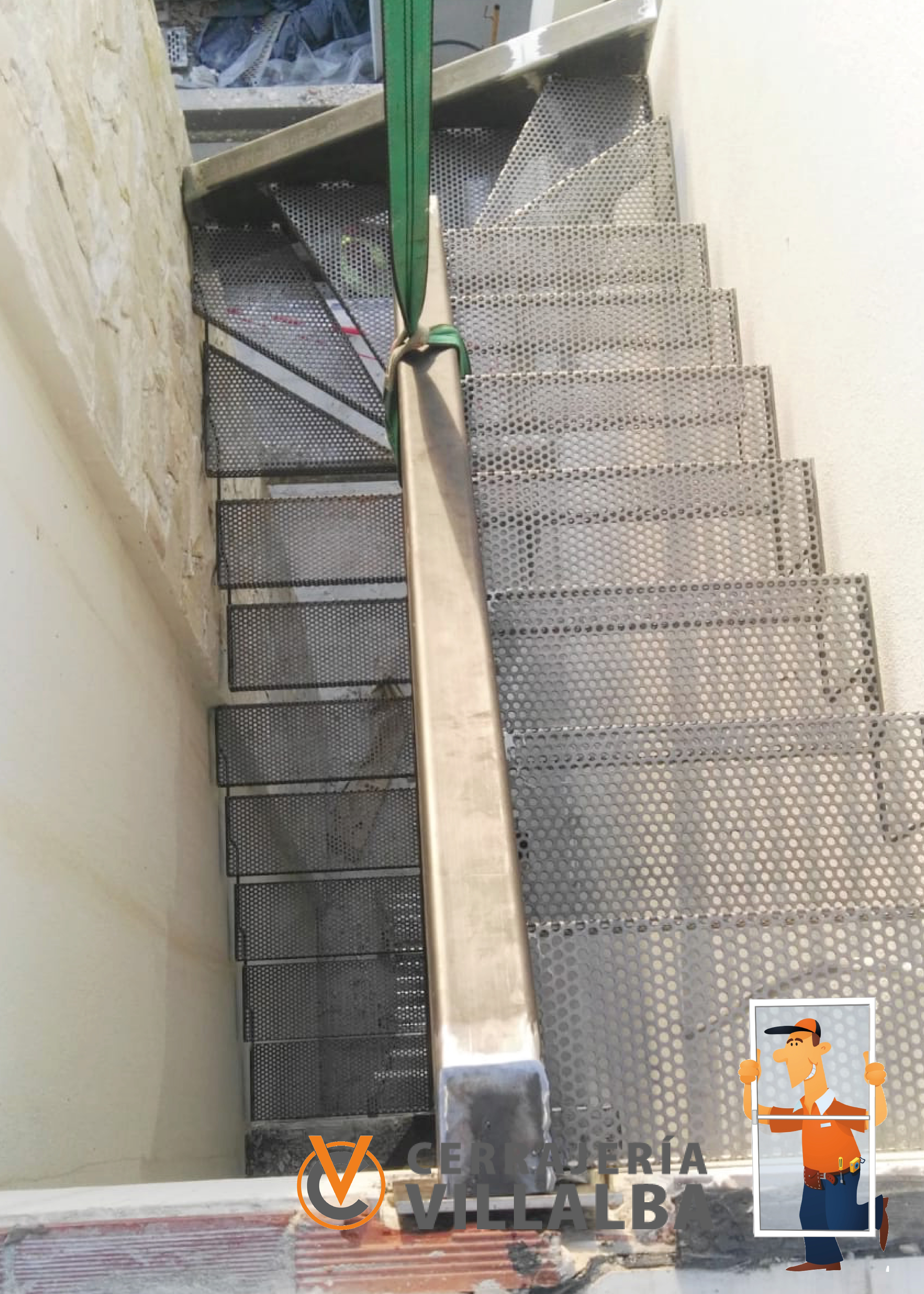 Escaleras de hierro: decoración industrial | Cerrajería Villalba Marbella